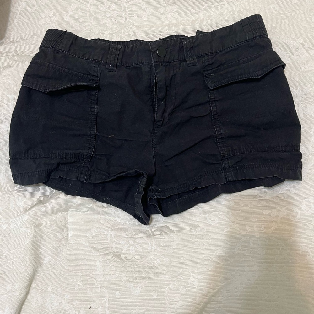 H&M Dark Cargo Shorts for Women